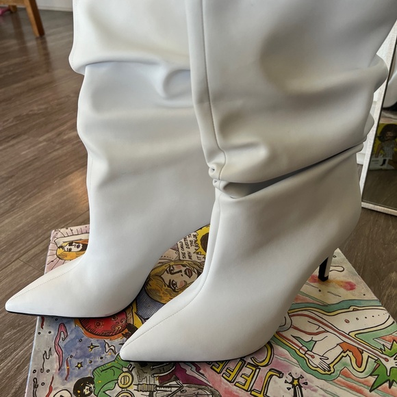 Jeffrey Campbell Percival Booties White - Picture 3 of 3